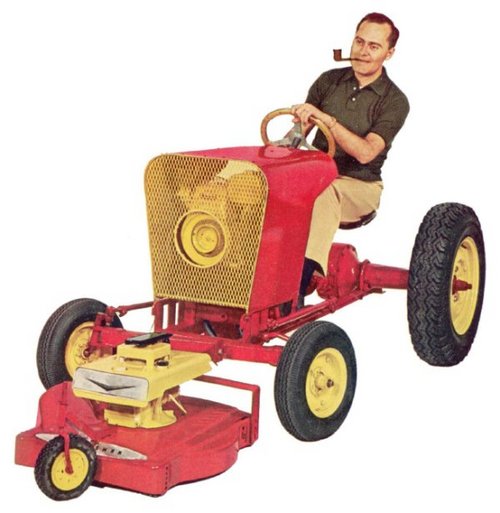 Product picture Powr Pup Vintage Midget Tractor Plans